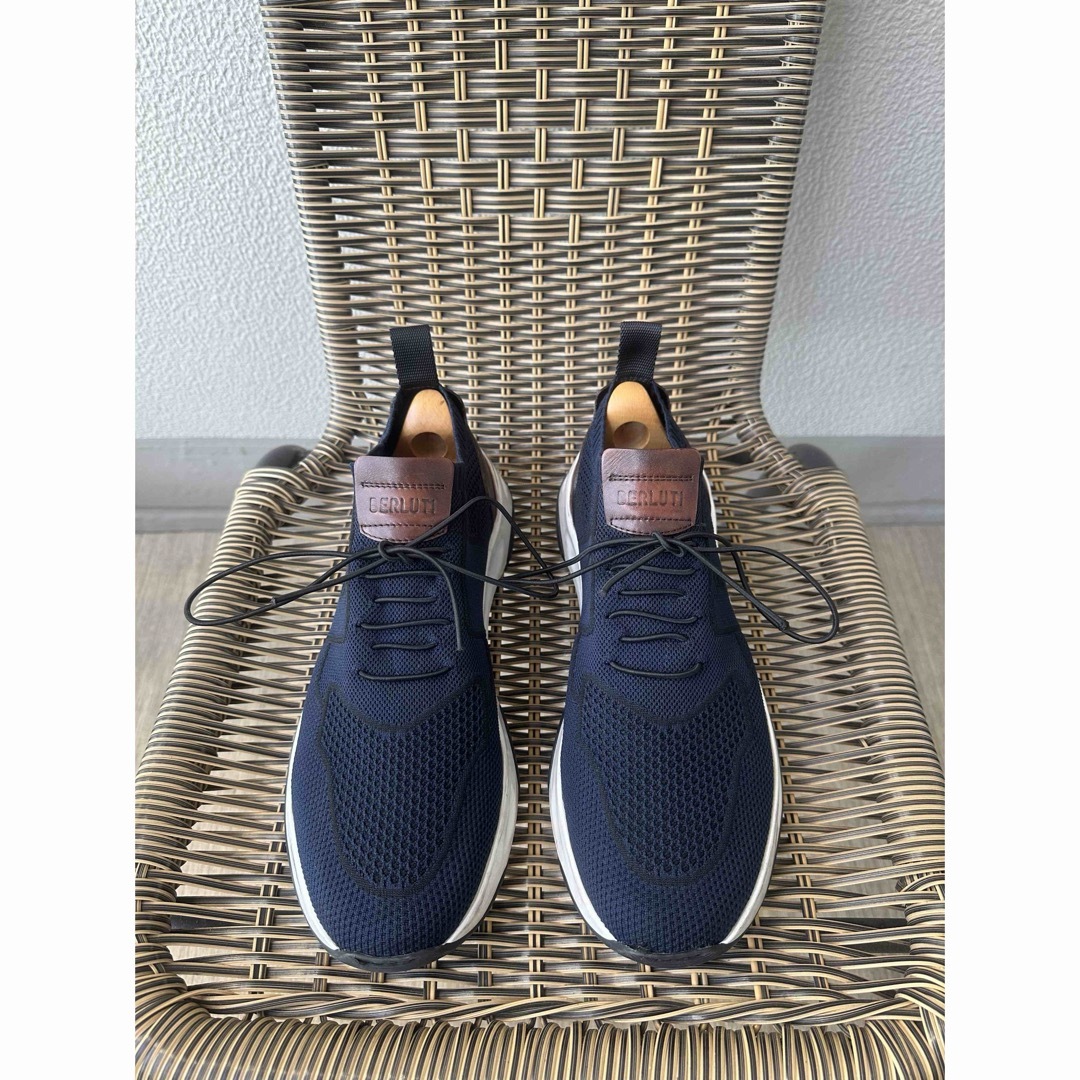 BERLUTI - 定価18,8万 ベルルッティ シャドウ レザー ナイロン BERLUTI - 定価18,8万 ベルルッティ シャドウ レザー ナイロン