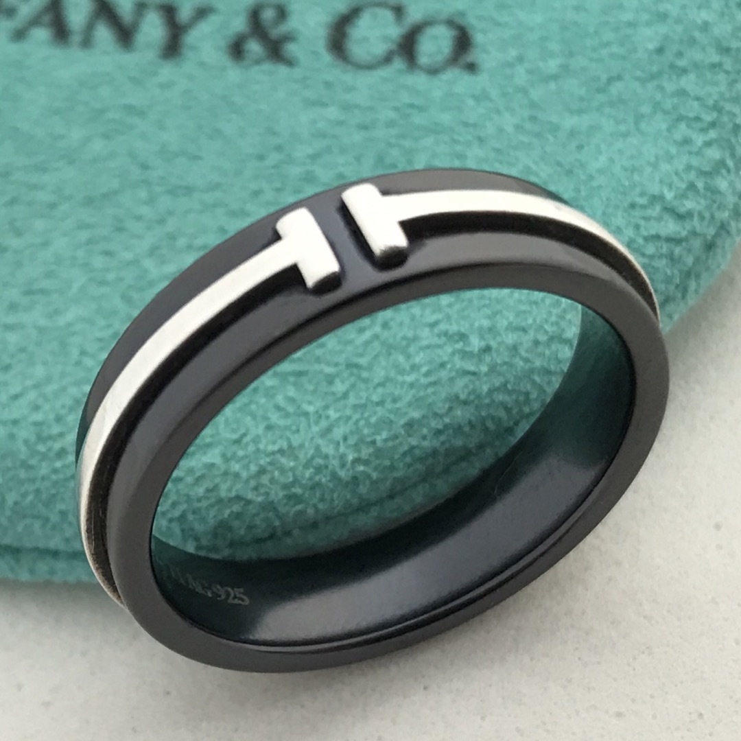 Tiffany Tコレクション TWO リング21号 希少 Tiffany Tコレクション TWO リング21号 希少
