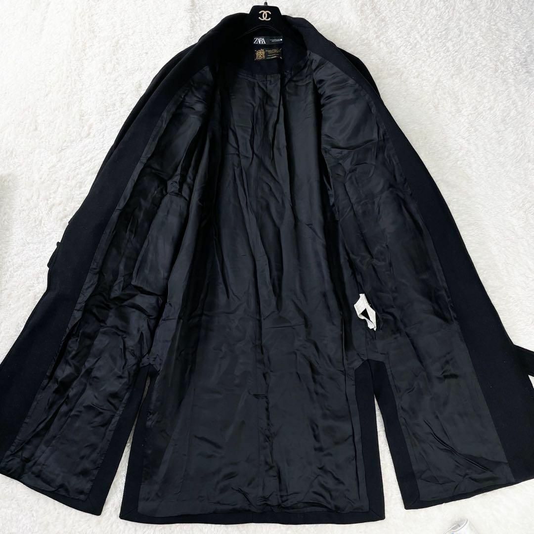 ZARA - 極美品 ZARA MANTECO ベルテッドロングコート ラップ ZARA - 極美品 ZARA MANTECO ベルテッドロングコート ラップ