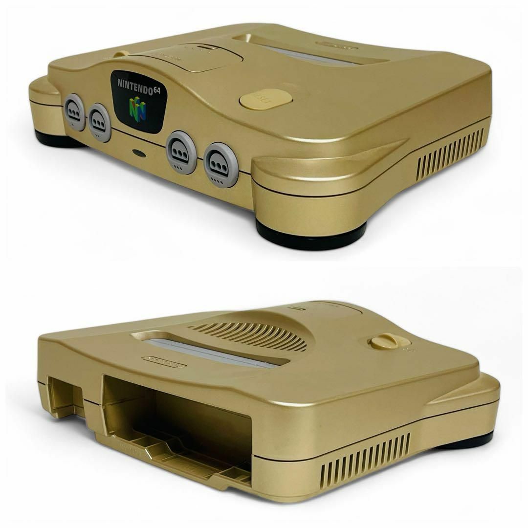 極美品】任天堂 Nintendo 64 ゴールドモデル トイザらス限定 N64 極美品】任天堂 Nintendo 64 ゴールドモデル トイザらス限定 N64