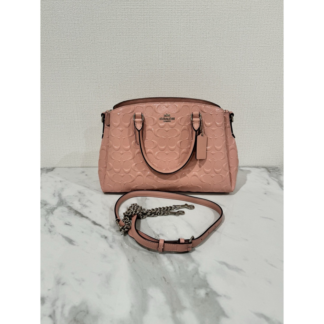コーチ COACHシグネチャーレザーセージキャリーオール バッグ コーチ COACHシグネチャーレザーセージキャリーオール バッグ