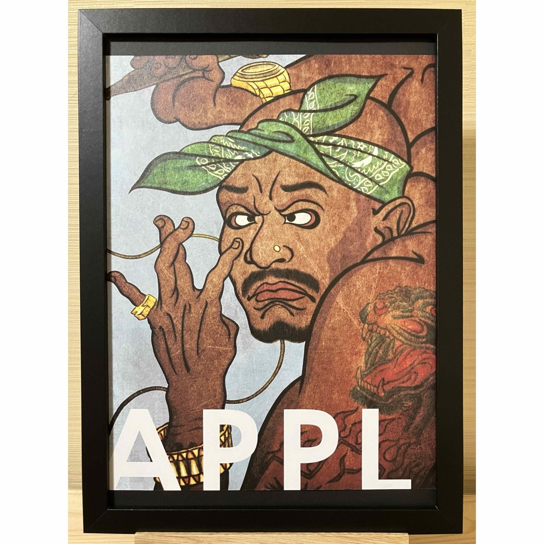APPLEBUM - 【A4額装】APPLEBUM 2PACポスター風02ALL EYEZ ON ME APPLEBUM - 【A4額装】APPLEBUM 2PACポスター風02ALL EYEZ ON ME