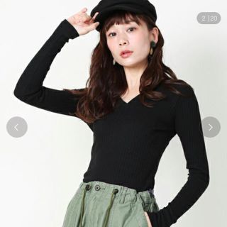 フリークスストア(FREAK'S STORE)の専用です♡フリークスストア♡Vネックカットソー(カットソー(長袖/七分))