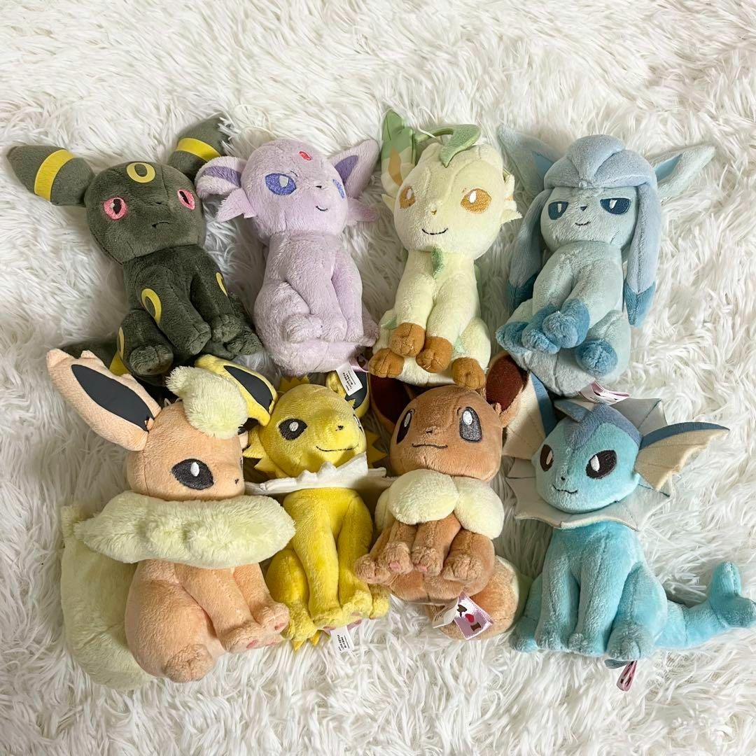 アイラブイーブイ ぬいぐるみ ポケモン 8体セット アイラブイーブイ ぬいぐるみ ポケモン 8体セット