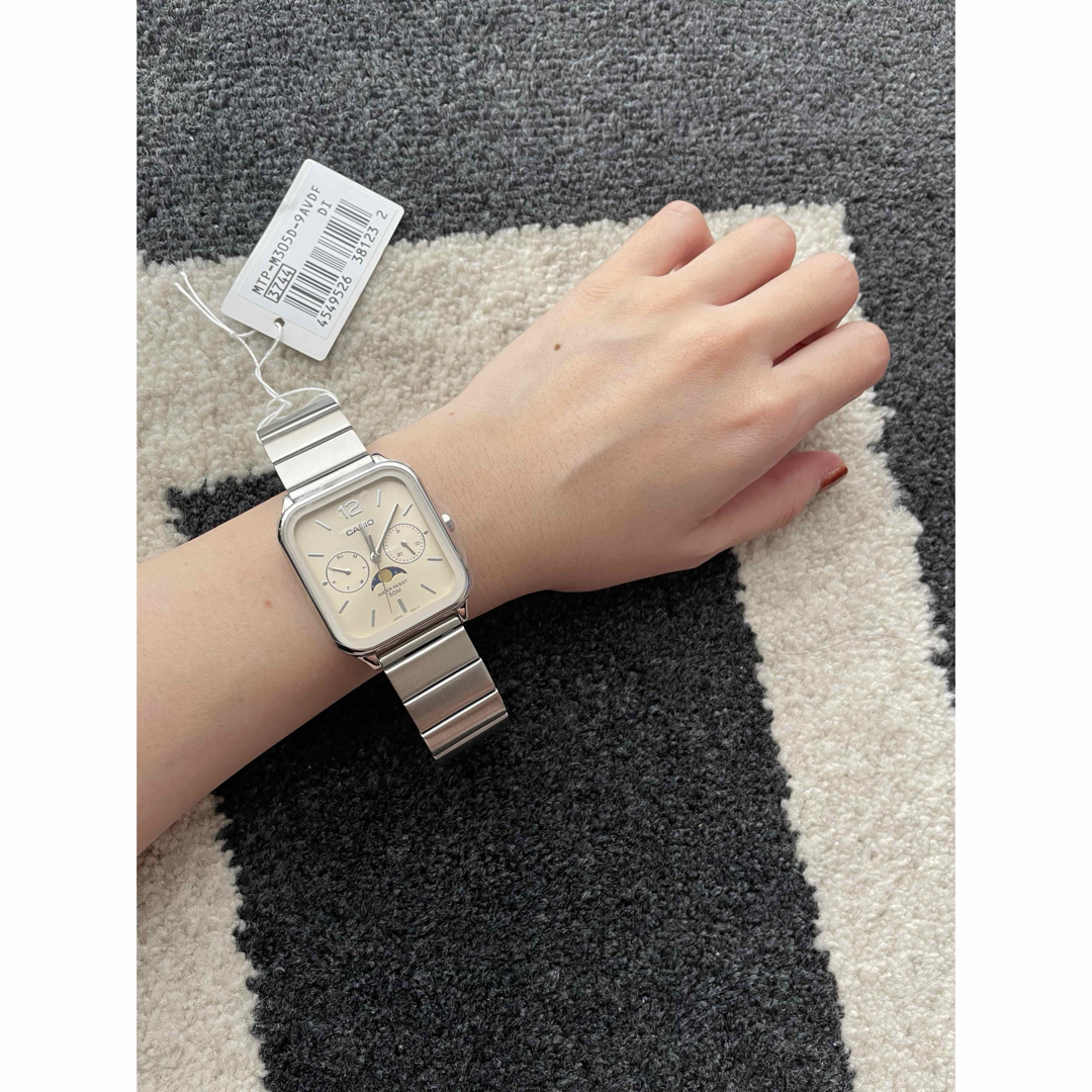 CASIO - カシオスタンダード ムーンフェイズ MTP-M305D-9A の CASIO - カシオスタンダード ムーンフェイズ MTP-M305D-9A の