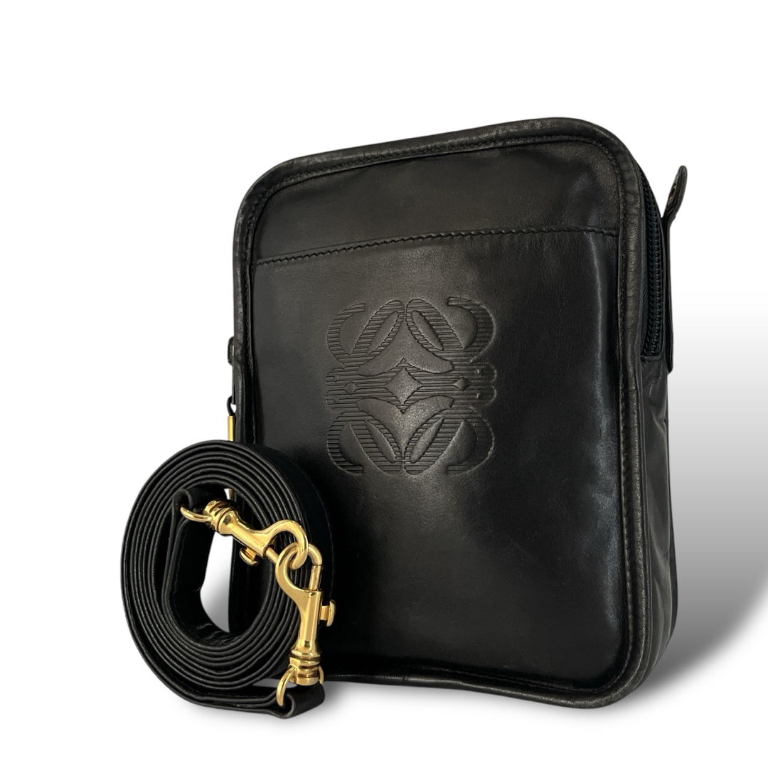 LOEWE - オールド ロエベ ショルダーバッグ アナグラム LOEWE - オールド ロエベ ショルダーバッグ アナグラム