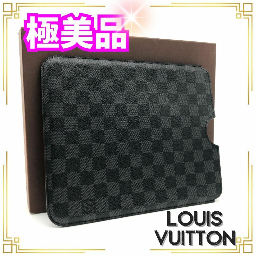 ルイヴィトン タブレットケース iPadケース ダミエ グラフィット ルイヴィトン タブレットケース iPadケース ダミエ グラフィット
