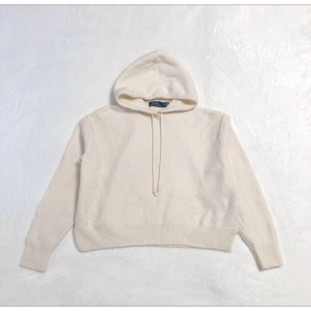 RALPH LAUREN ラルフローレン カシミヤ ウール ショート パーカー RALPH LAUREN ラルフローレン カシミヤ ウール ショート パーカー