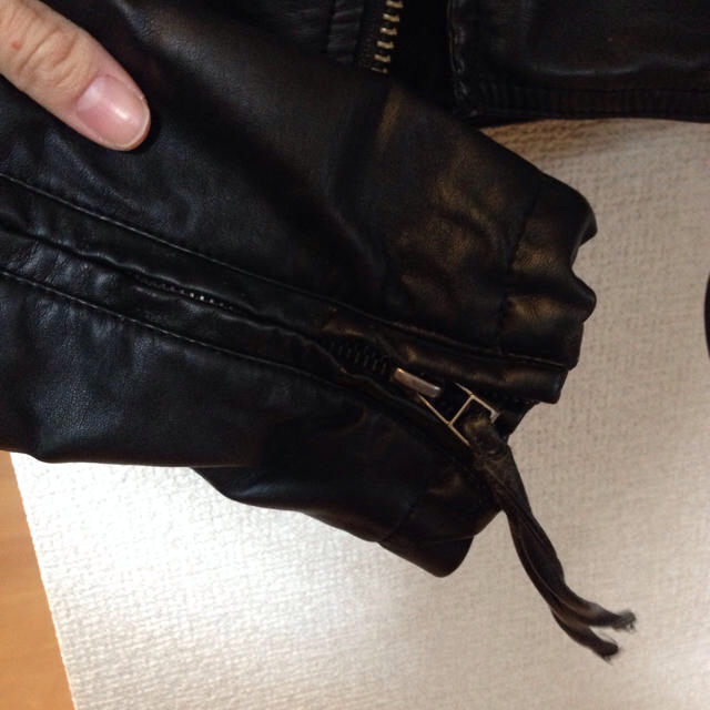 スタッズ付きライダースJKT♡ レディースのジャケット/アウター(ライダースジャケット)の商品写真