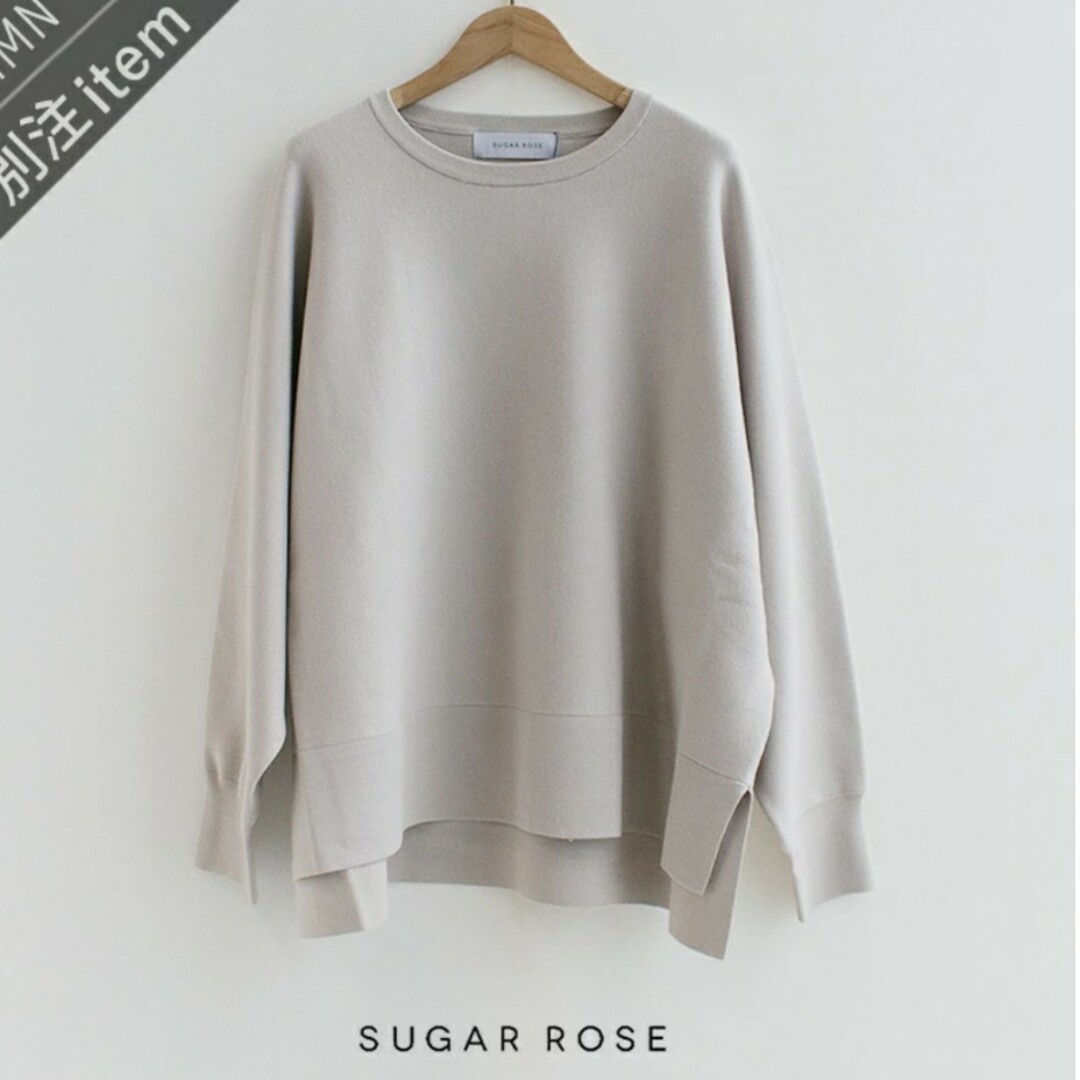 Sugar Rose シュガーローズ ドルマンジャガードニットプル Sugar Rose シュガーローズ ドルマンジャガードニットプル