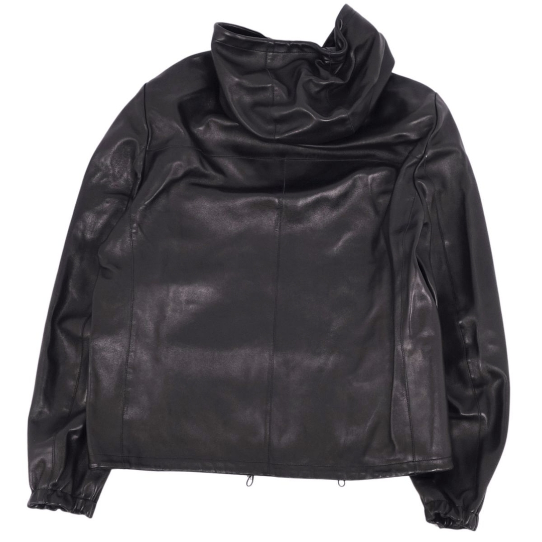 PRADA - 美品 プラダ PRADA 2020年 ジャケット パーカー レザー PRADA - 美品 プラダ PRADA 2020年 ジャケット パーカー レザー