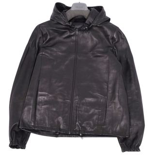 PRADA - 美品 プラダ PRADA 2020年 ジャケット パーカー レザー PRADA - 美品 プラダ PRADA 2020年 ジャケット パーカー レザー