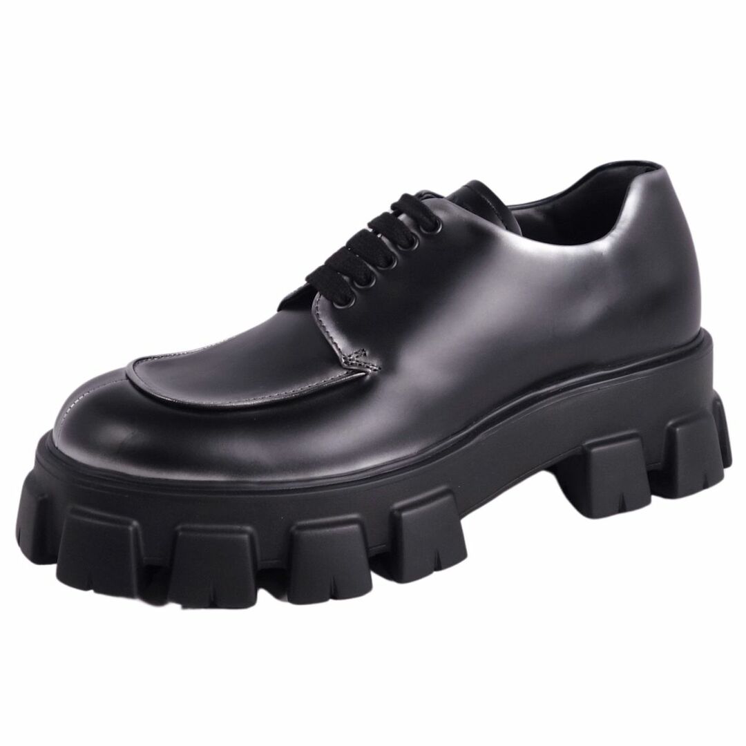PRADA - 未使用 プラダ PRADA レザーシューズ ダービーシューズ PRADA - 未使用 プラダ PRADA レザーシューズ ダービーシューズ