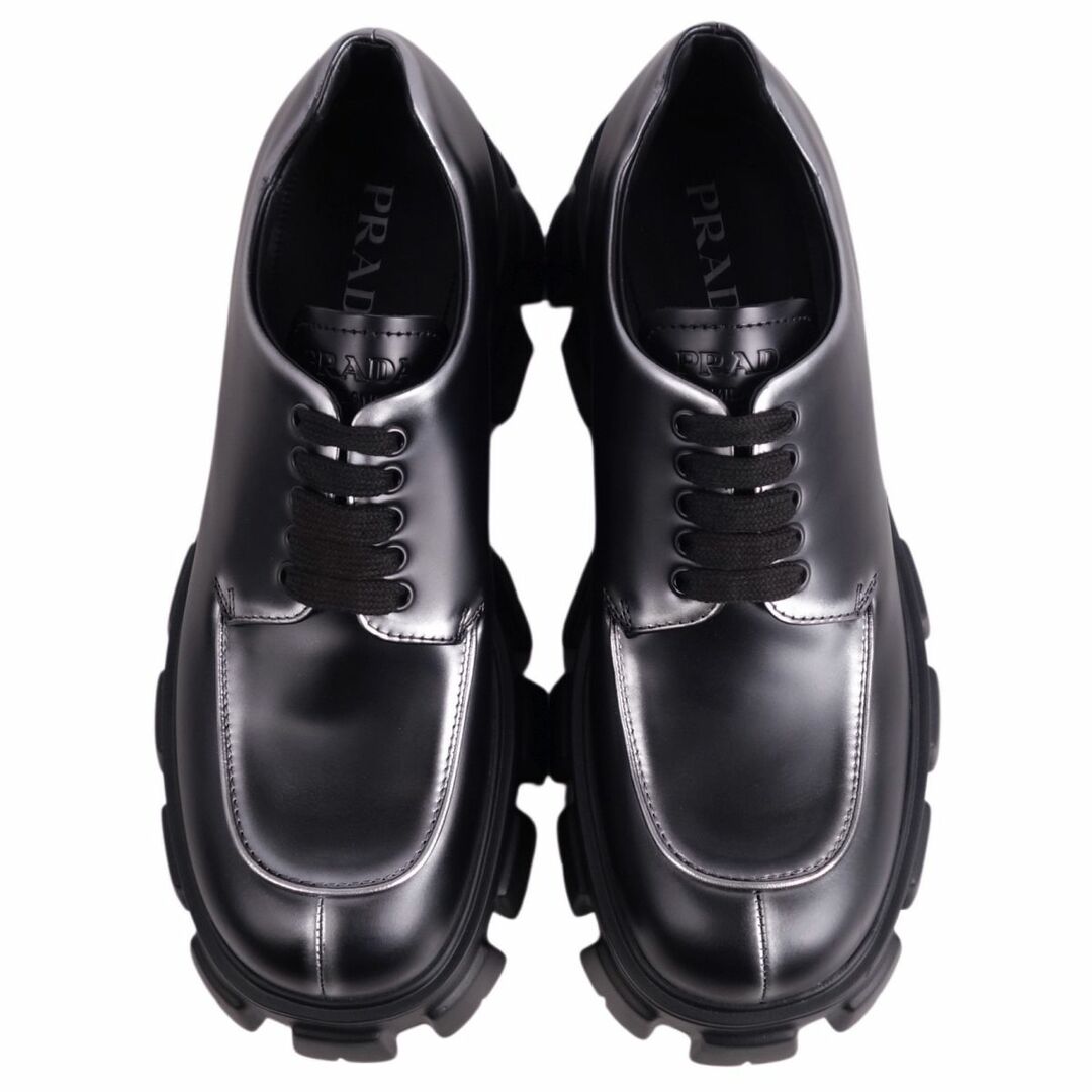 PRADA - 未使用 プラダ PRADA レザーシューズ ダービーシューズ PRADA - 未使用 プラダ PRADA レザーシューズ ダービーシューズ