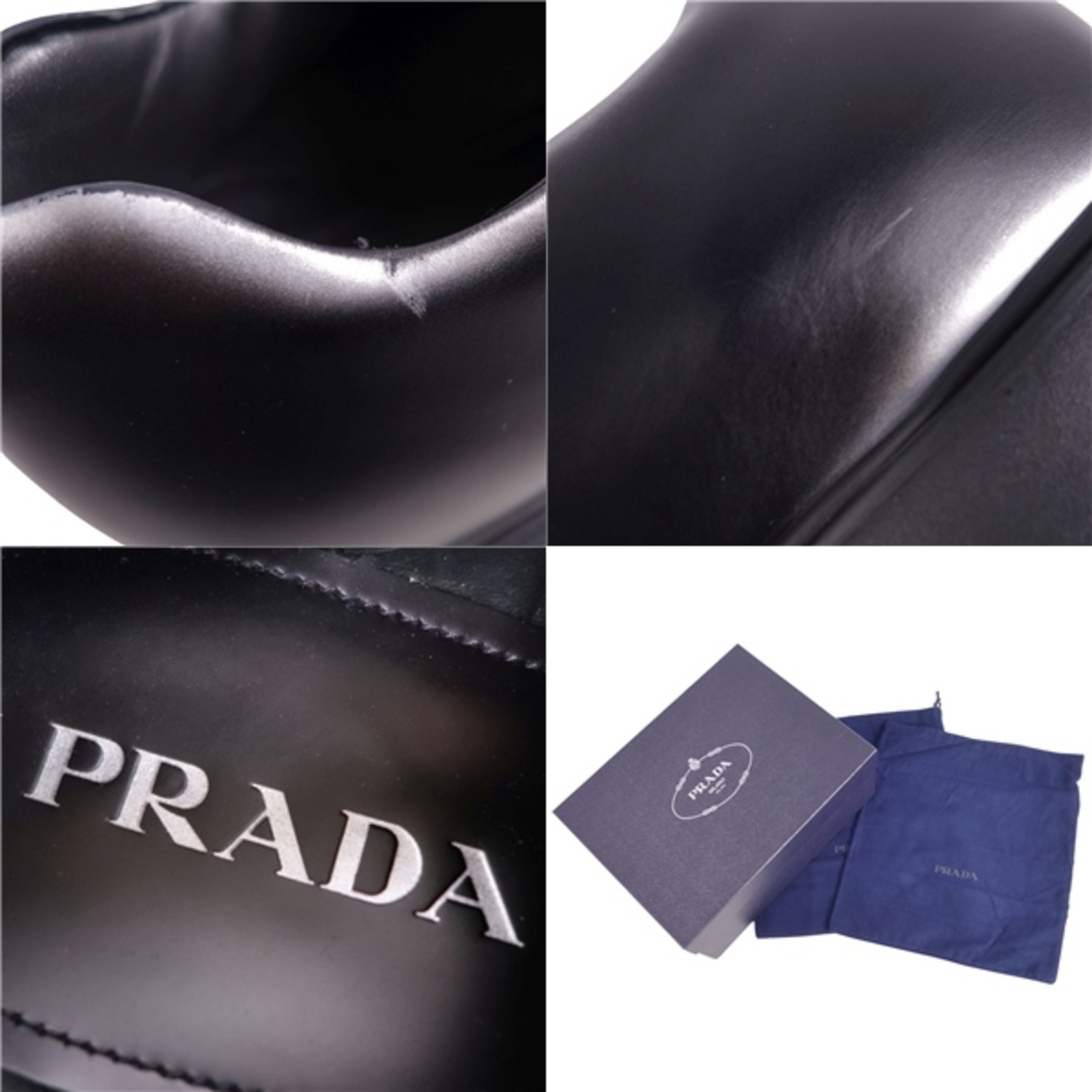 PRADA - 未使用 プラダ PRADA レザーシューズ ダービーシューズ PRADA - 未使用 プラダ PRADA レザーシューズ ダービーシューズ