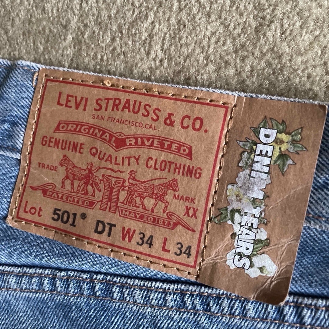 Levi's - Levi's x DENIM TEARS セットアップ サイズLの通販 by Levi's - Levi's x DENIM TEARS セットアップ サイズLの通販 by