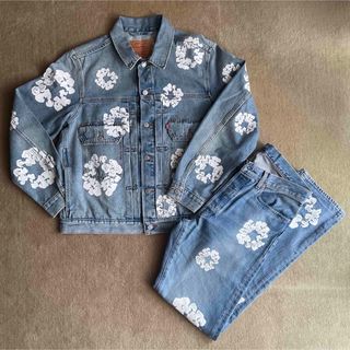 Levi's - Levi's x DENIM TEARS セットアップ サイズLの通販 by Levi's - Levi's x DENIM TEARS セットアップ サイズLの通販 by