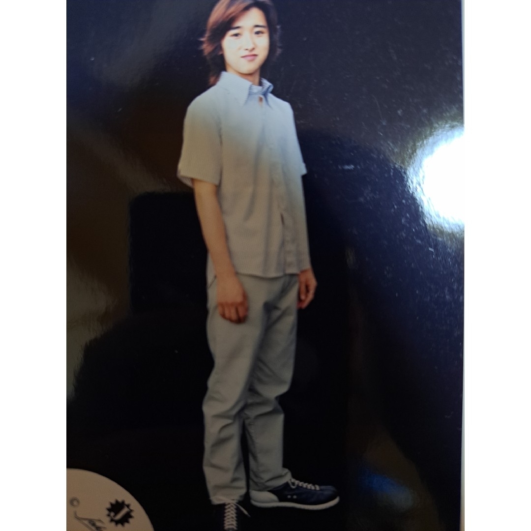 嵐(アラシ)の激レア♥嵐 大野智 公式写真 Jr.時代ジュニア時代 全身 長いあんよw エンタメ/ホビーのタレントグッズ(アイドルグッズ)の商品写真