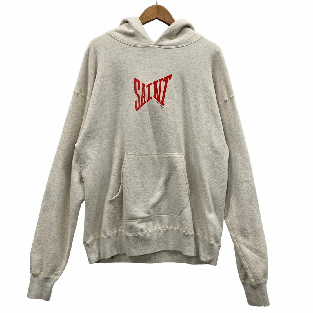 セントマイケル ロゴ パーカー 21AW サイズXL 【AFB19】 セントマイケル ロゴ パーカー 21AW サイズXL 【AFB19】
