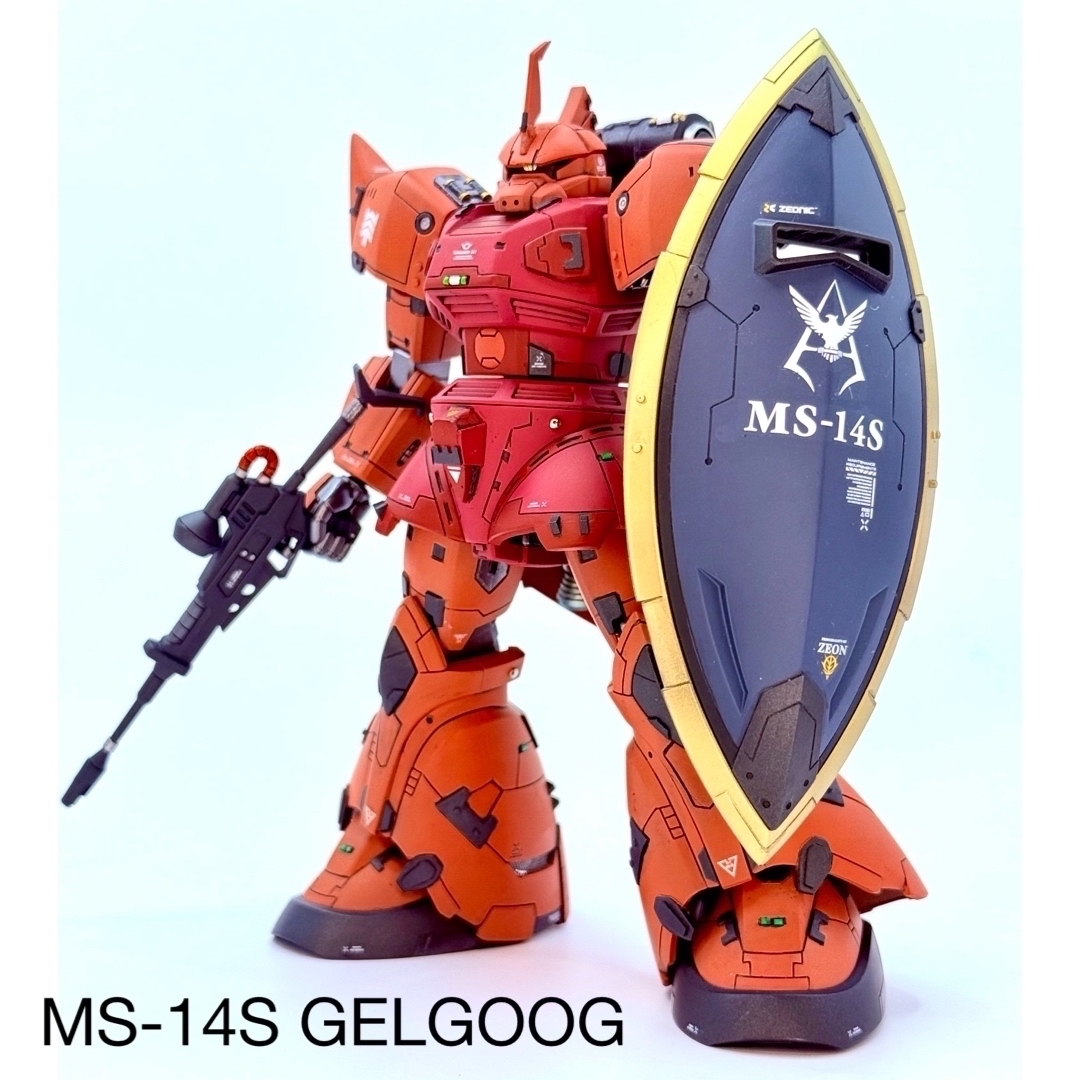 BANDAI - ガンプラ 完成品 hguc シャア専用 ゲルググ 改修 改造 BANDAI - ガンプラ 完成品 hguc シャア専用 ゲルググ 改修 改造