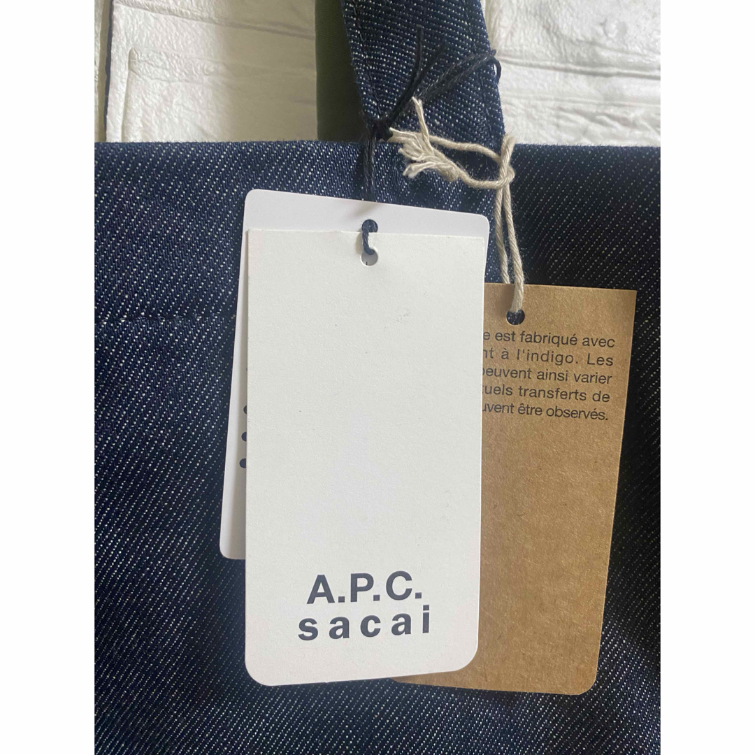 sacai - S.P.C.A.I. 新品 トートバッグ APCサカイ sacaiの通販 sacai - S.P.C.A.I. 新品 トートバッグ APCサカイ sacaiの通販