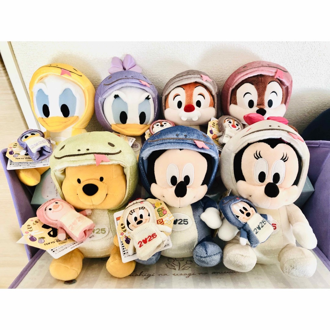 新品】ディズニー2025 新春干支シリーズ 巳年ぬいぐるみ 指人形 新品】ディズニー2025 新春干支シリーズ 巳年ぬいぐるみ 指人形