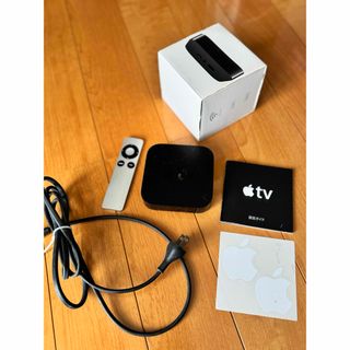 Apple TV 本体 + 好ましく リモコン + ケーブル Apple TV 本体 + 好ましく リモコン + ケーブル