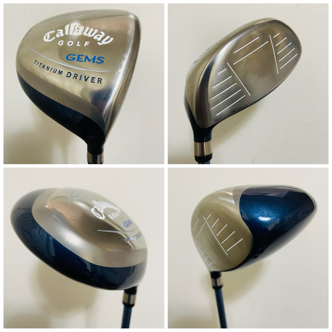 7790 Callaway GEMS キャロウェイ レディース 右利き 8本 7790 Callaway GEMS キャロウェイ レディース 右利き 8本