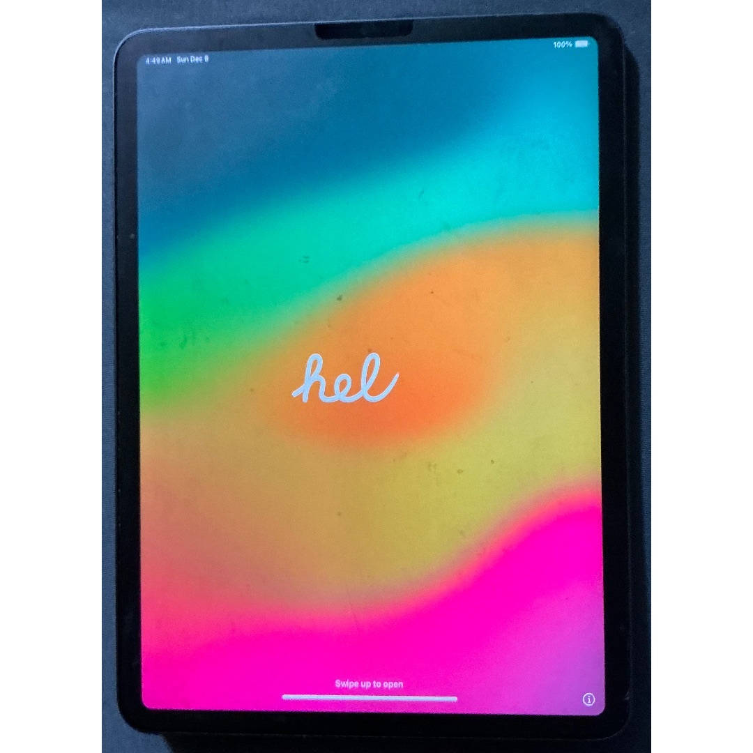 Apple - 【箱なし】iPad Pro 11インチ 第2世代 128GB スペースグレー