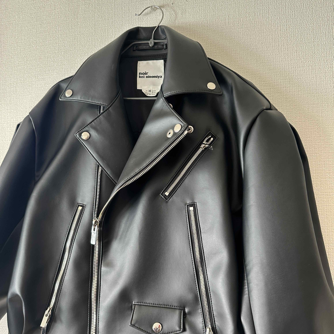 noir kei ninomiya - 美品2023noir kei ninomiyaフェイクレザー noir kei ninomiya - 美品2023noir kei ninomiyaフェイクレザー
