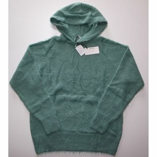 AURALEE - AURALEE BRUSHED モヘア パーカー size4 greenの通販 AURALEE - AURALEE BRUSHED モヘア パーカー size4 greenの通販