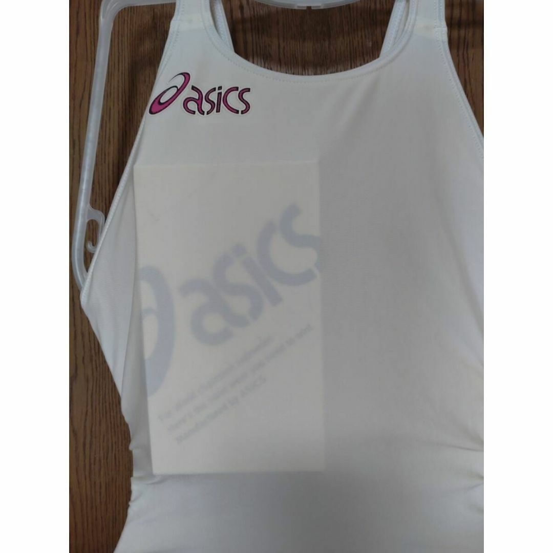 白アシ【asics】アシックス競泳水着 ハイドロCD ALS55T Mサイズ 白アシ【asics】アシックス競泳水着 ハイドロCD ALS55T Mサイズ