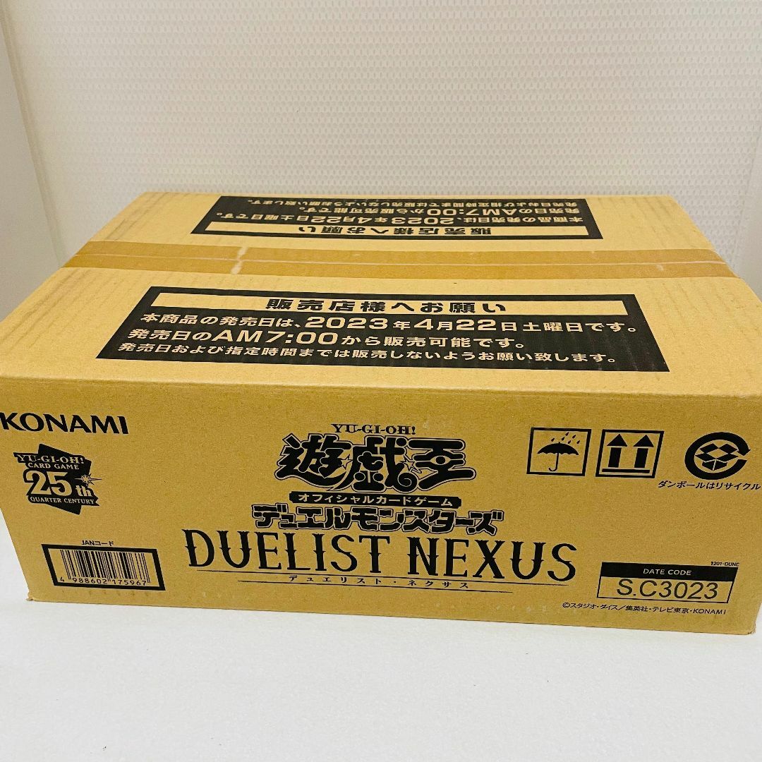 初版】遊戯王 DUELIST NEXUS デュエリストネクサス 未開封カートン 初版】遊戯王 DUELIST NEXUS デュエリストネクサス 未開封カートン