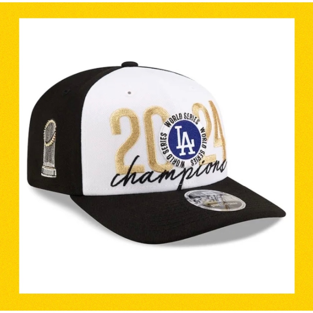 NEW ERA - 【海外版】 2024年ドジャース優勝記念キャップ NEW ERA - 【海外版】 2024年ドジャース優勝記念キャップ