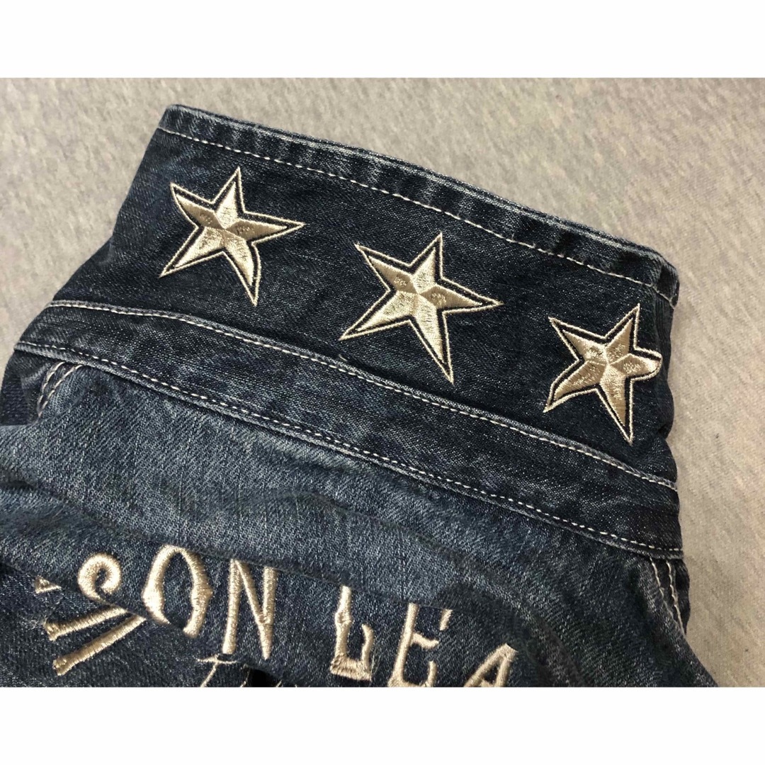 vanson デニム つなぎ XLサイズ 刺繍 vanson デニム つなぎ XLサイズ 刺繍