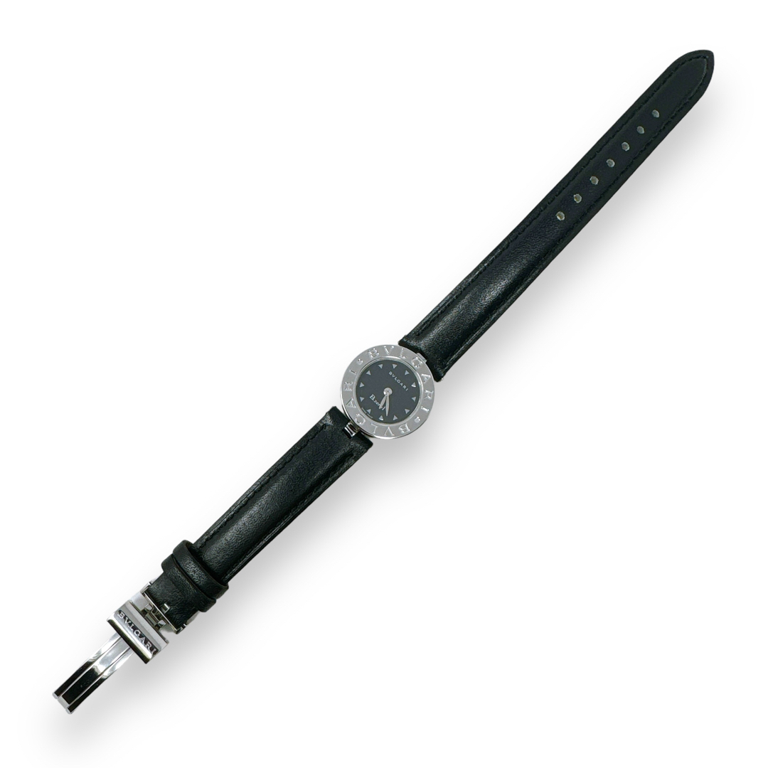 BVLGARI - ブルガリ ビーゼロワン BZ22S 革ベルト ブラック BVLGARI - ブルガリ ビーゼロワン BZ22S 革ベルト ブラック
