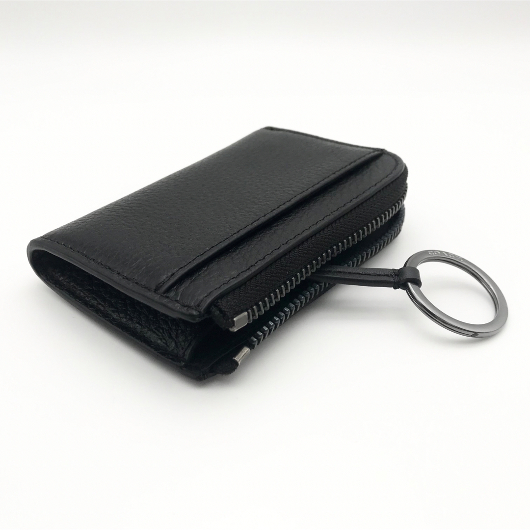 COACH ★大人気★ ジップ キーケース ブラック キーリング 新品 COACH - COACH 大人気！！ ジップ キーケース ブラック