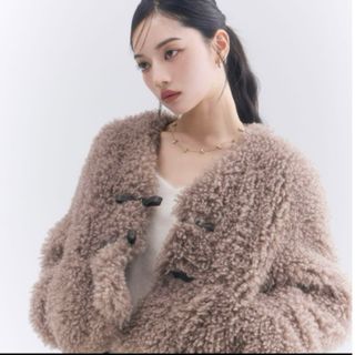 eimy istoire - eimy stoire フェイクファーコンビジャケット eimy istoire - eimy stoire フェイクファーコンビジャケット