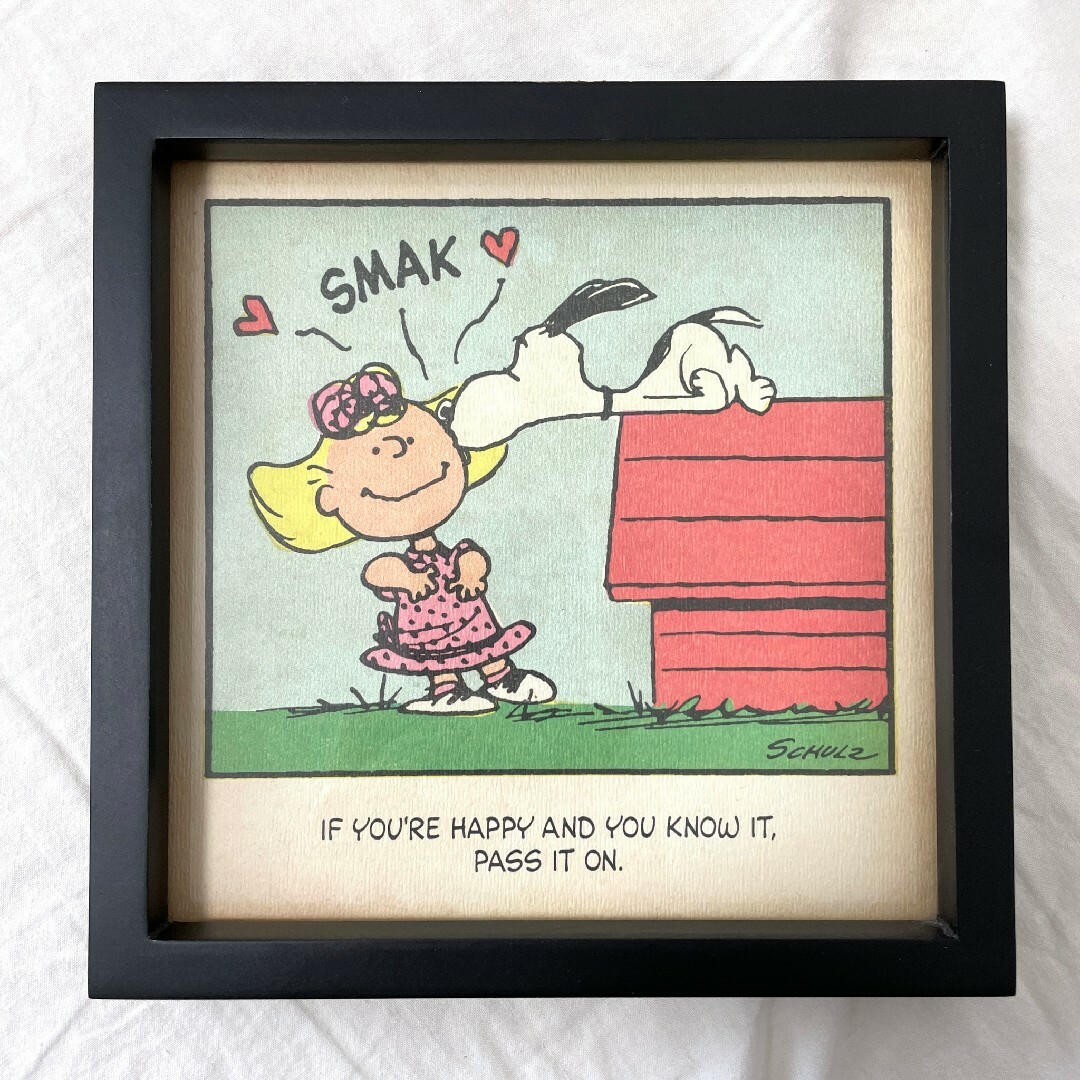 Hallmark】PEANUTS アートフレーム スヌーピー&サリーブラウン Hallmark】PEANUTS アートフレーム スヌーピー&サリーブラウン