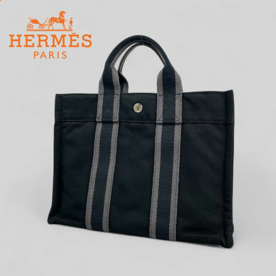 HERMES - ■ほぼ未使用■HERMES■ フールトゥPM キャンバス トートバッグ エルメス