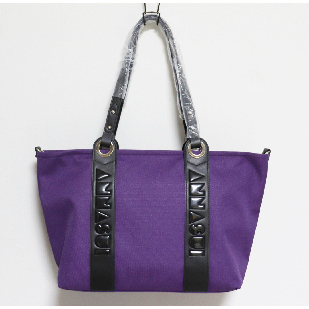 ANNA SUI - 《アナスイ》新品 ポーチ付 大きめ 2wayトートバッグ ANNA SUI - 《アナスイ》新品 ポーチ付 大きめ 2wayトートバッグ