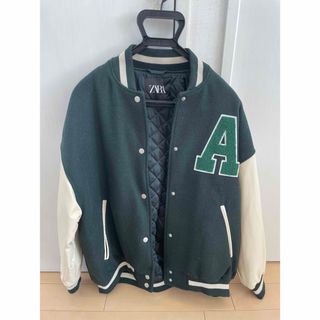 ZARA - ZARA スタジャン 本革 水牛 黒の通販 by ピカソ's shop ZARA - ZARA スタジャン 本革 水牛 黒の通販 by ピカソ's shop