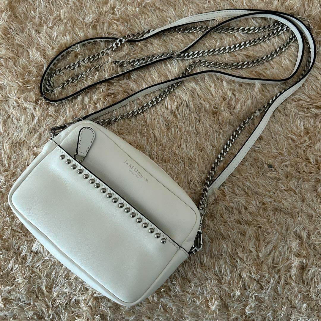 極美品✨ J&M DAVIDSON リップスティック レザー ショルダーバッグ 極美品✨ J&M DAVIDSON リップスティック レザー ショルダーバッグ