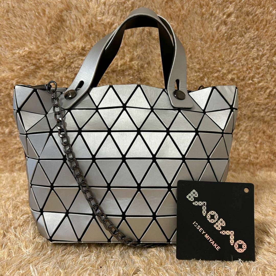 極美品✨ バオバオイッセイミヤケ PVC 2way ショルダーバッグ 極美品✨ バオバオイッセイミヤケ PVC 2way ショルダーバッグ