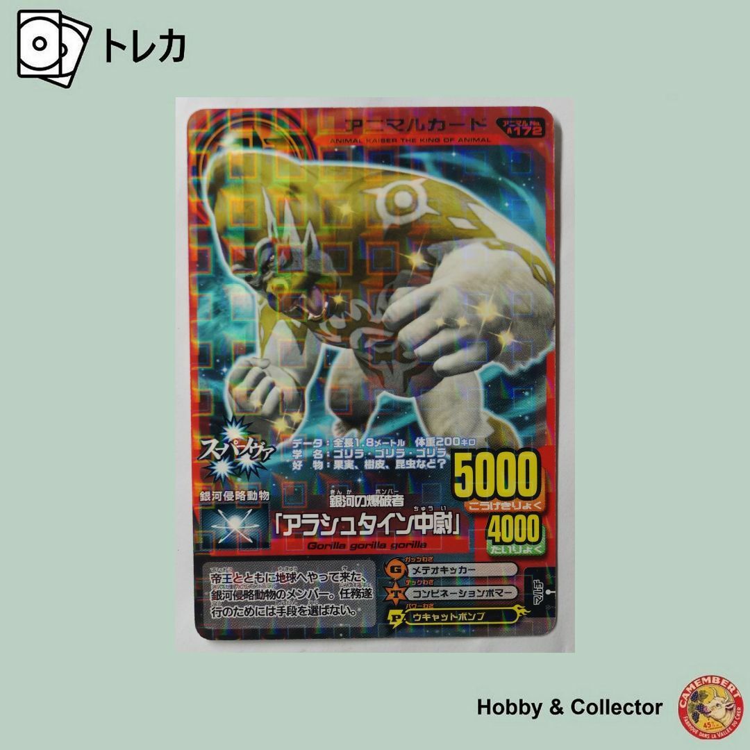 BANDAI - アラシュタイン中尉 No A172 アニマルカイザー ( #8786 BANDAI - アラシュタイン中尉 No A172 アニマルカイザー ( #8786