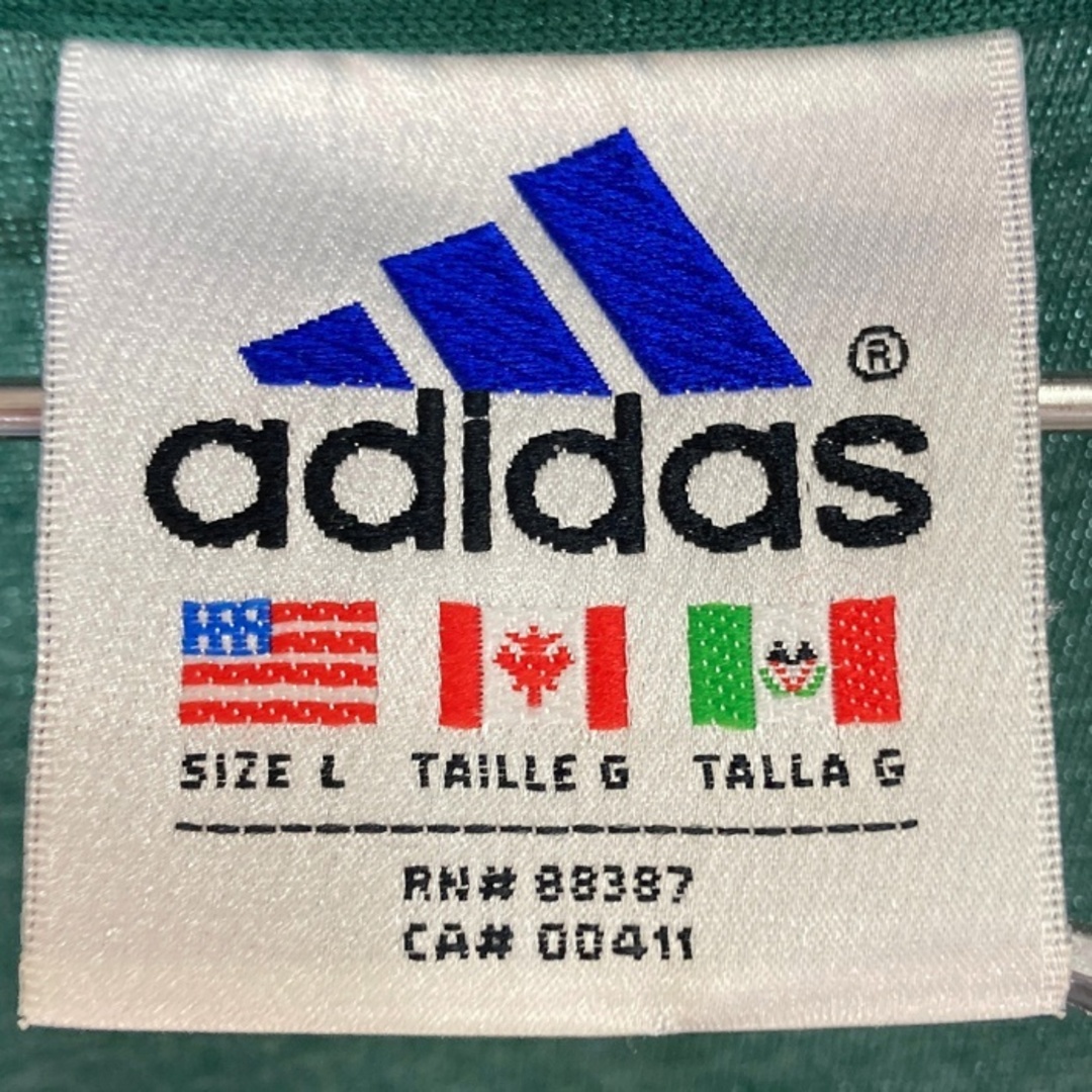 ☆adidas アディダス original 万国旗タグ ジップアップ