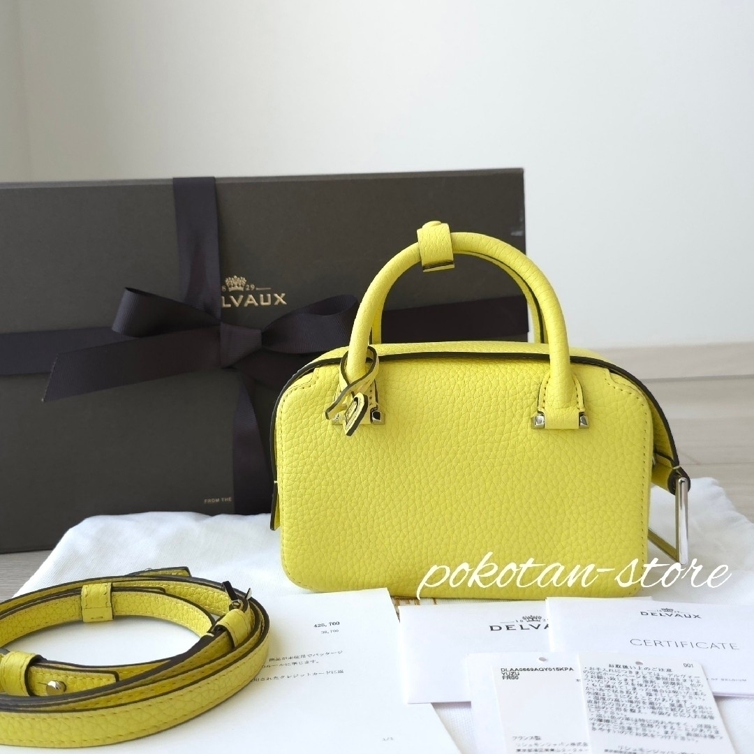 DELVAUX - 新品同様【デルヴォー】クールボックス ナノ ユズ DELVAUX - 新品同様【デルヴォー】クールボックス ナノ ユズ