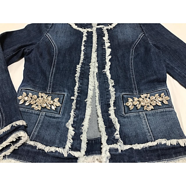 NEW得価 Rady - Rady ビジュー デニム ジャケットの通販 by Mimi's shop|レディーならラクマ 豊富な通販