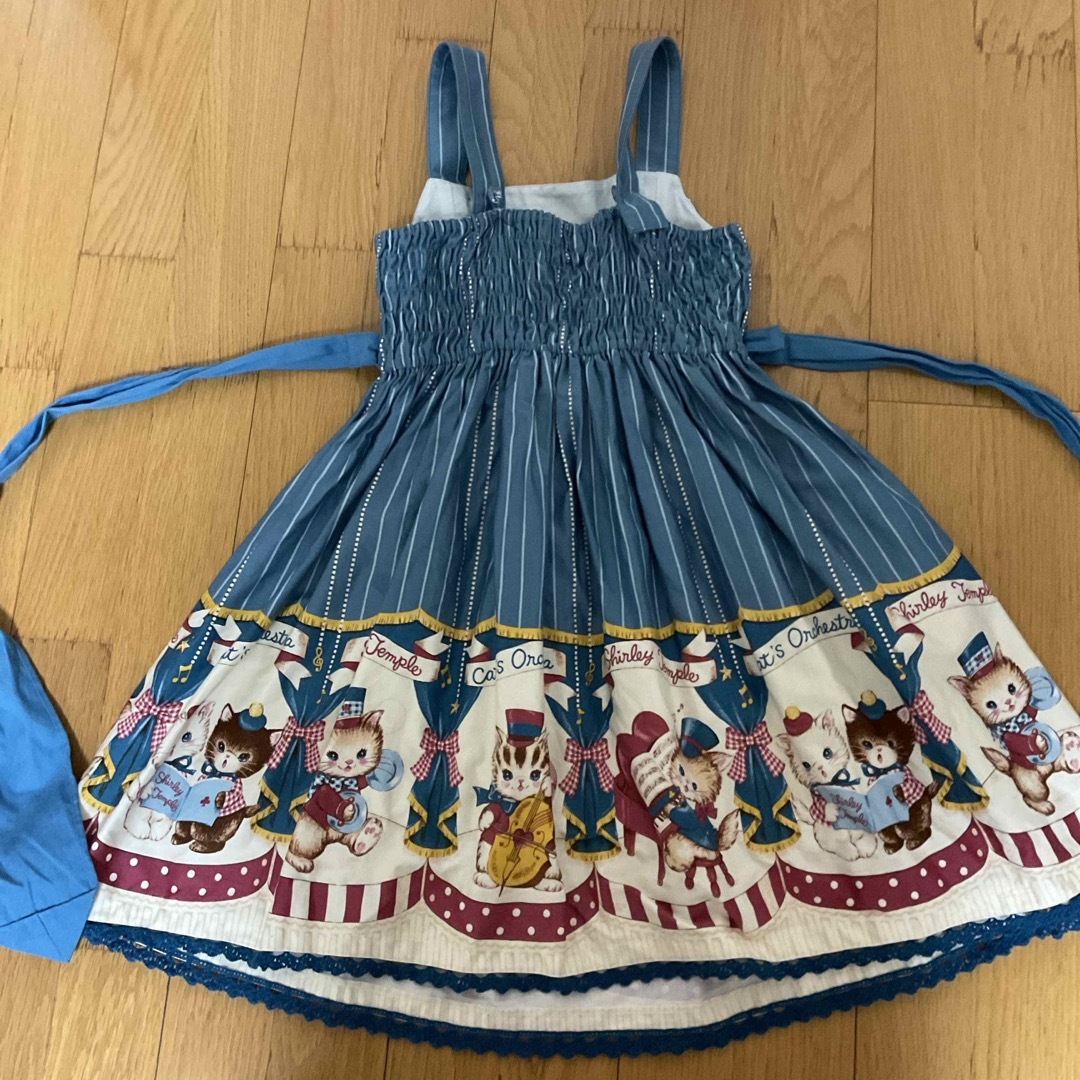 シャーリーテンプル　ねこチュールワンピース　130 楽天市場】【SALE／50%OFF】Shirley Temple ねこptサンドレス