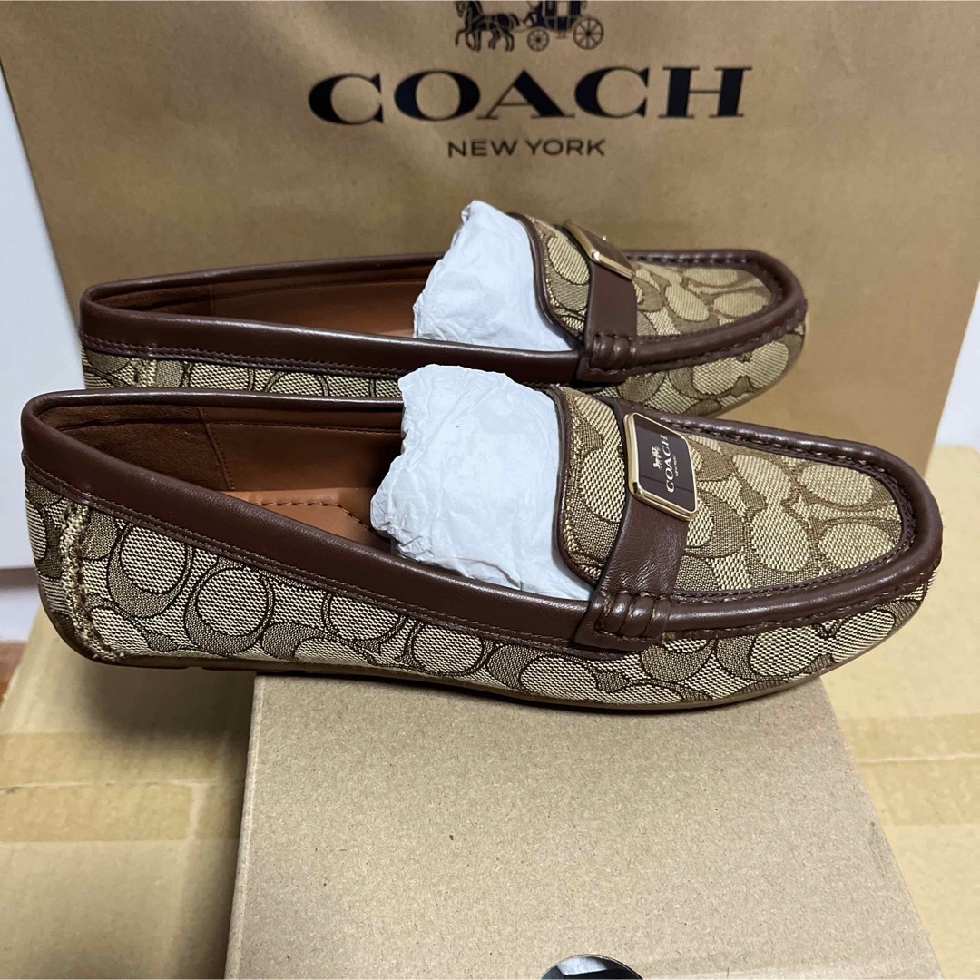 COACH モナ ドライバー シグネチャー ジャ新品2024年 COACH モナ ドライバー シグネチャー ジャ新品2024年